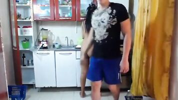 Breakfast in Kitchen