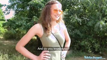 Public Agent Hot 19 year old fuck makes perfect boobs bounce