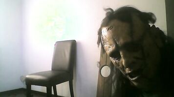 Dirty Hollowen lether face bondage school girl live webcam show
