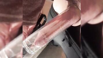 Pumping my beautiful tasty cock, so much precum