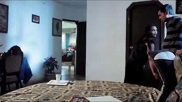 Desi hot bhabhi ne jeth Or jeth ke ladke ke se chut marvayi