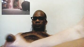 Stiff Dick Stroking-Cum Swallowing Redhead BBW