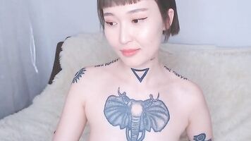 webcam russian asian girl tatoo
