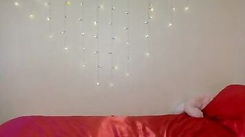 TEEN CAMGIRL W LUSH BLACK LINGERIE AND STOCKINGS CHATURBATE RECORDING PT4