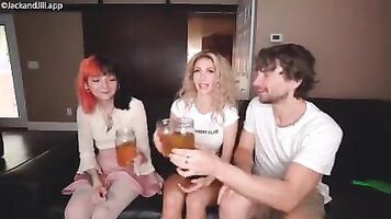 Alt girl's First Threesome Shoot