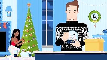 Pornhub presents: Happy hollidays from Dick and Jane