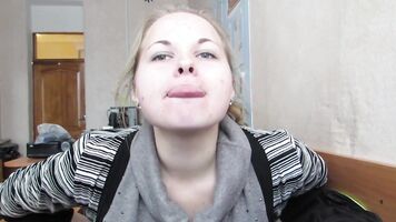 Tongue Tricks, Deepthroat, Saliva, Tonsils, Svetlana 20