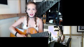 "Big Rock Hard Cock Mountain" Webcam girl Original Song - Harper the Fox