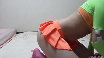 Natsume Maki Sweet Butt and Underboobs