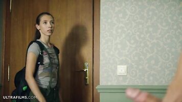 ULTRAFILMS, Naked Guy with a Huge Dick Fucks Three Girls