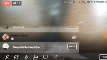 Sri Lankan Frist Facebook Live Sex Experience