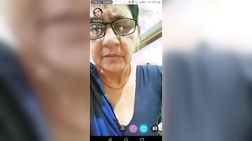 Mature mom video call